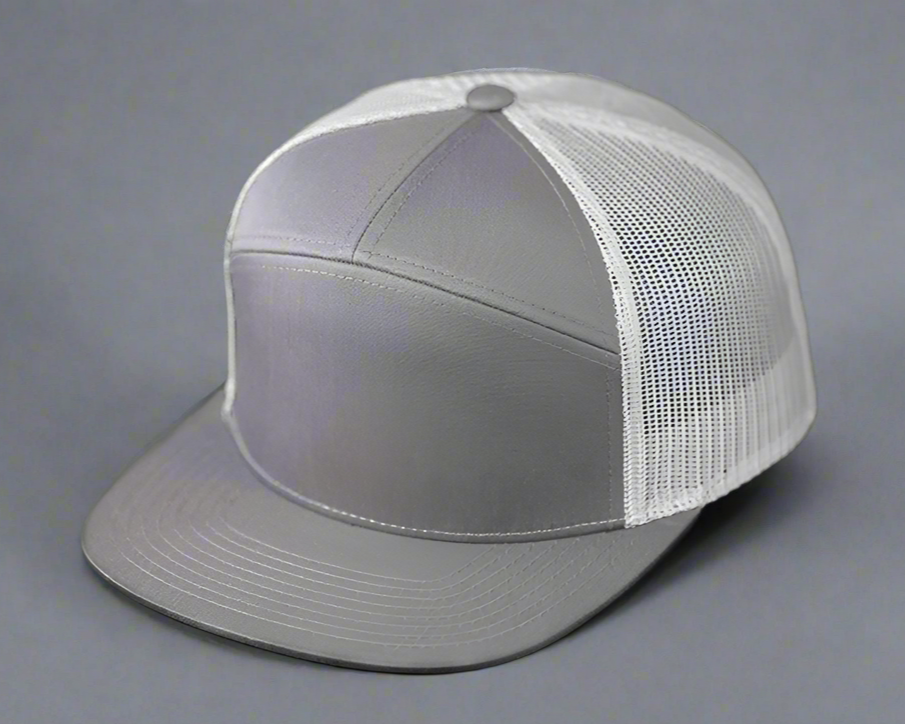LOGAN 7-Panel, Flat Bill, High Crown, Snapback