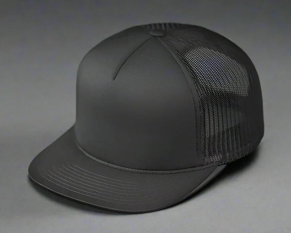 HARVEY 5-Panel Flat Bill Snapback - Tailgate Hats