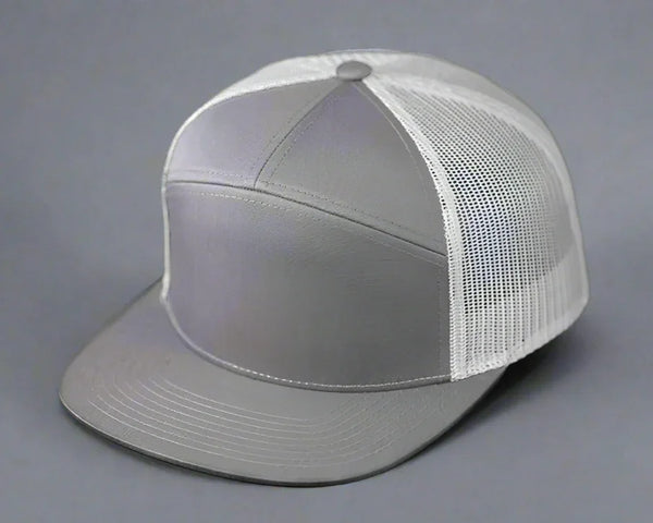 LOGAN 7-Panel, Flat Bill, High Crown, Snapback - Tailgate Hats