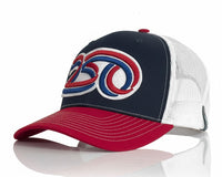 USA 250 6 - Panel Curved Snapback, Richardson 112 RWB - Tailgate Hats
