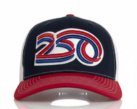 USA 250 6 - Panel Curved Snapback, Richardson 112 RWB - Tailgate Hats