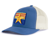 ARIZONA BADGE 6-Panel Low-Profile Snapback, Richardson 115 Blue