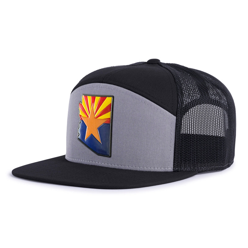 ARIZONA STAR 7-Panel Flat Snapback