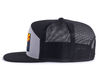 ARIZONA STAR 7-Panel Flat Snapback, Richardson 168 Black