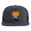 ARIZONA STAR 7-Panel Flat Snapback