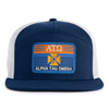 ALPHA TAU OMEGA 7-Panel Flat Frat Hat