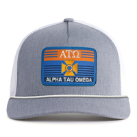 ALPHA TAU OMEGA 5-Panel Curved Rope Hat