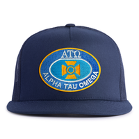 ALPHA TAU OMEGA 5-Panel Flat Frat Hat