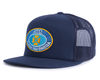 ALPHA TAU OMEGA 5-Panel Flat Frat Hat Navy