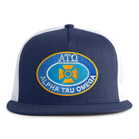 ALPHA TAU OMEGA 5-Panel Flat Frat Hat