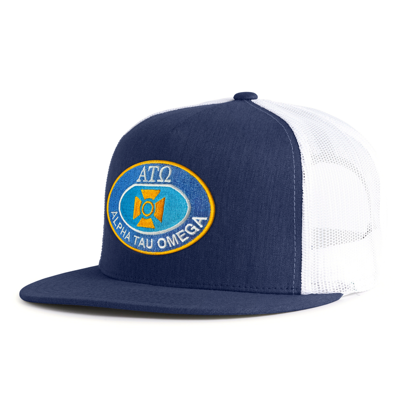 ALPHA TAU OMEGA 5-Panel Flat Frat Hat