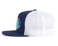 ALPHA TAU OMEGA 5-Panel Flat Frat Hat Navy