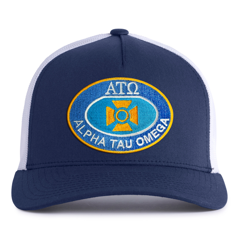 ALPHA TAU OMEGA 5-Panel Curved Frat Hat