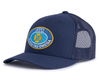 ALPHA TAU OMEGA 6-Panel Frat Hat Navy