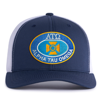 ALPHA TAU OMEGA 6-Panel Curved Frat Hat