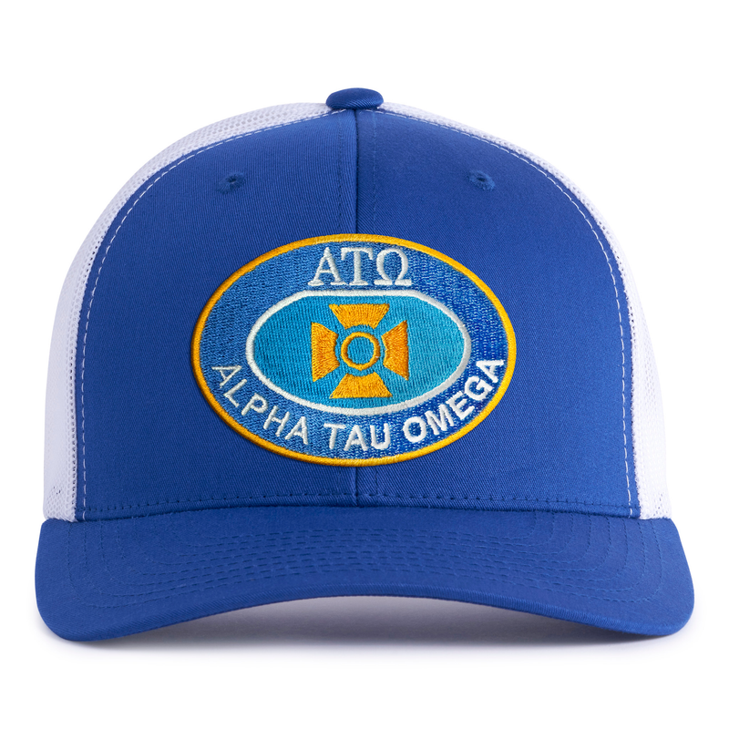 ALPHA TAU OMEGA 6-Panel Curved Frat Hat