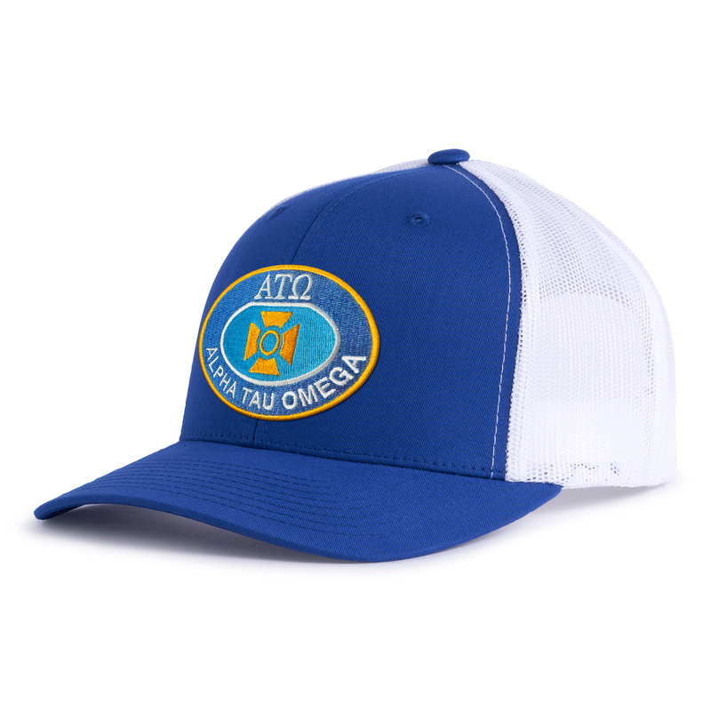 ALPHA TAU OMEGA 6-Panel Curved Frat Hat