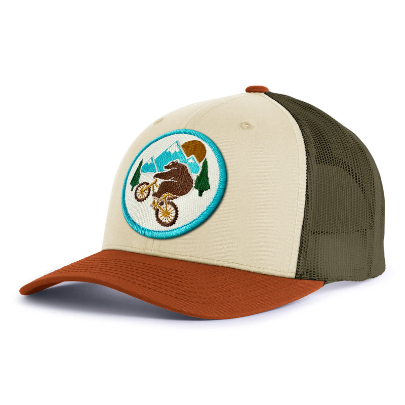 BEAR BIKE 6-Panel Low-Profile Snapback