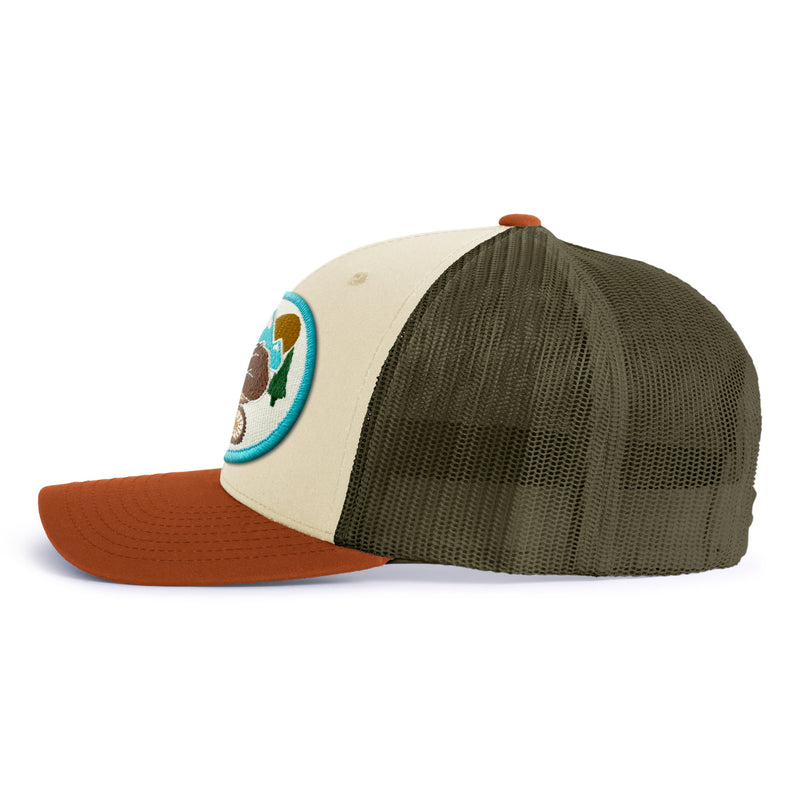 BEAR BIKE 6-Panel Low-Profile Snapback