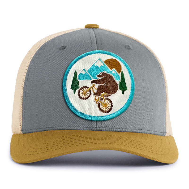 BEAR BIKE 6-Panel Low-Profile Snapback