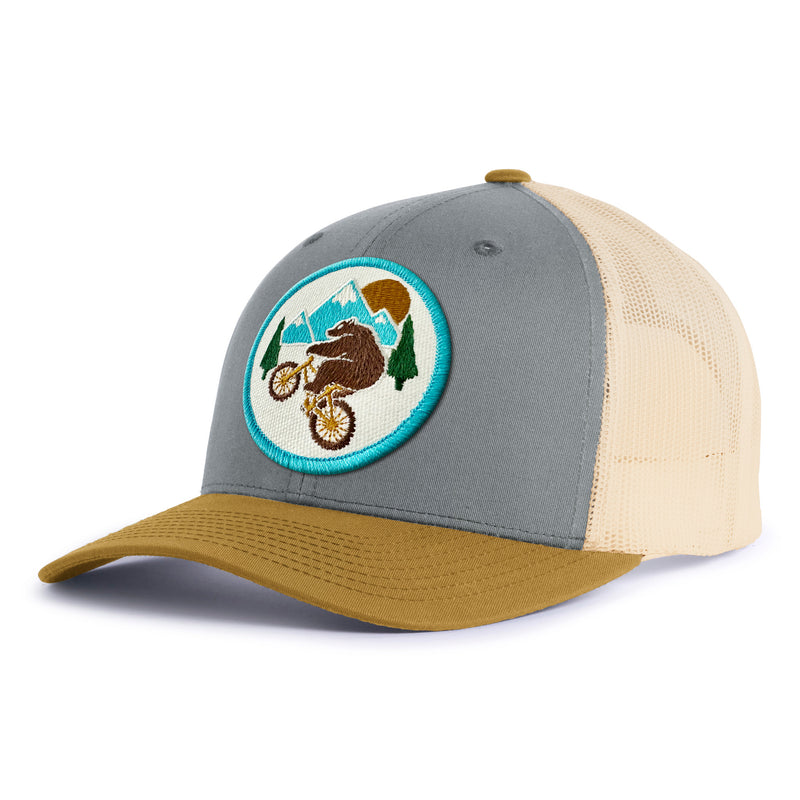 BEAR BIKE 6-Panel Low-Profile Snapback