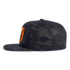 BEAR DEER 6-Panel Flat Camo Hat