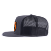 BEAR DEER 7-Panel Flat Snapback