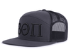 BETA THETA PI 7-Panel Flat Frat Hat, Richardson 168 Grey