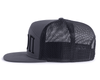 BETA THETA PI 7-Panel Flat Frat Hat, Richardson 168 Grey
