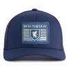 BETA THETA PI 6-Panel Curved Navy