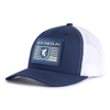 BETA THETA PI 6-Panel Curved Navy/White