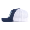 BETA THETA PI 6-Panel Curved Navy/White