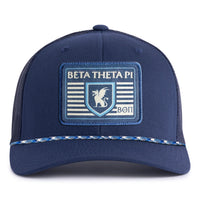 BETA THETA PI 5-Panel Curved Rope Hat