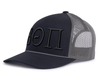 BETA THETA PI 5-Panel Rope Hat, Richardson 112 Black