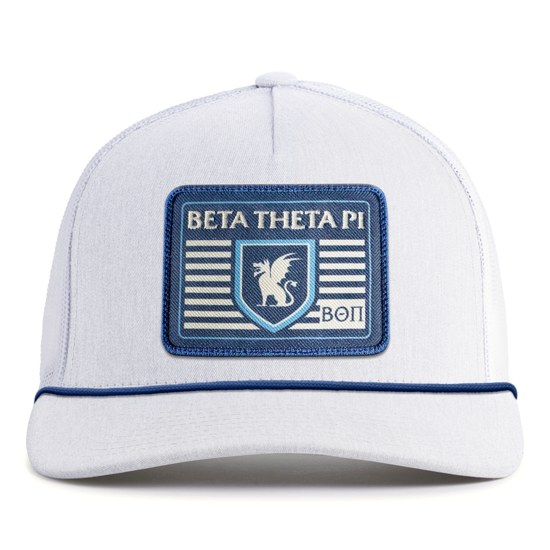 BETA THETA PI 5-Panel Curved Rope Hat