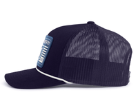 BETA THETA PI 5-Panel Rope Hat, Richardson 112 Navy