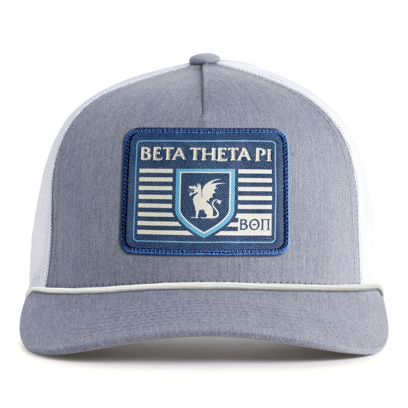 BETA THETA PI 5-Panel Curved Rope Hat