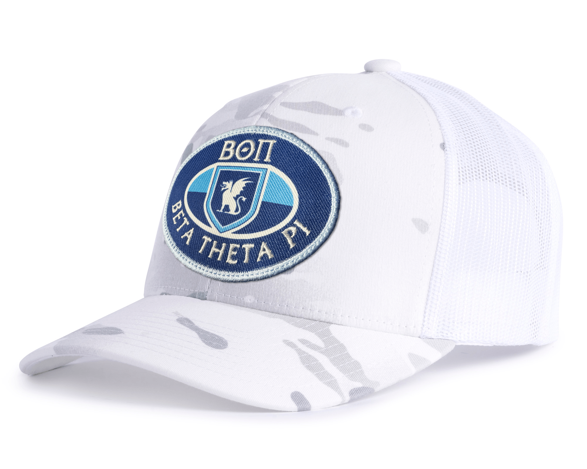 BETA THETA PI 6-Panel Camo White