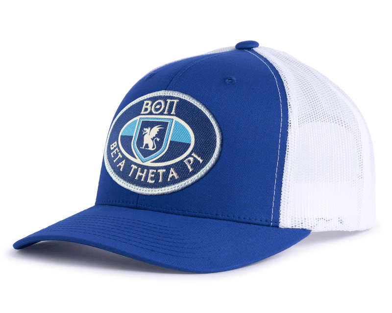 BETA THETA PI 6-Panel Frat Hat Blue