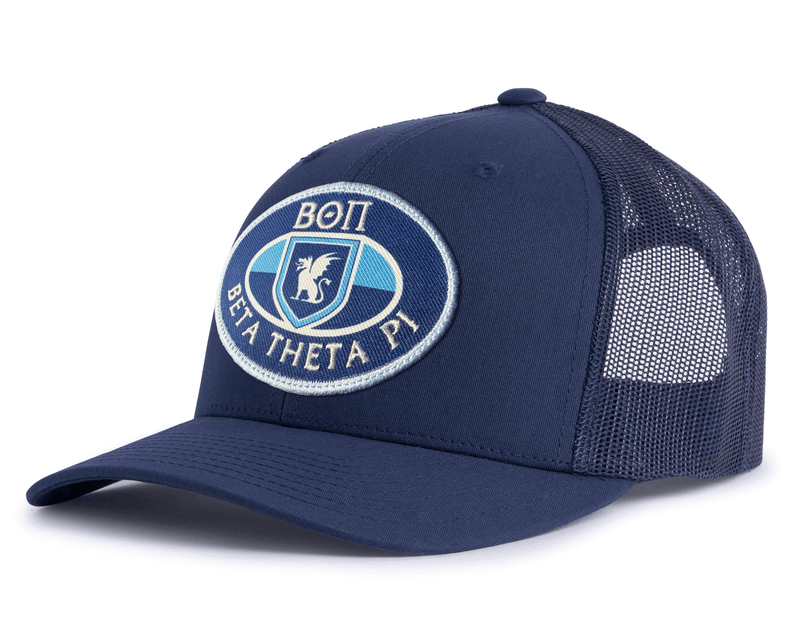BETA THETA PI 5-Panel Frat Hat Navy
