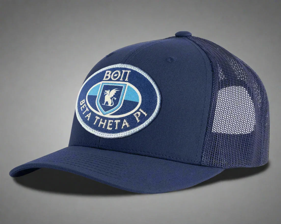 BETA THETA PI 5-Panel Frat Hat Navy