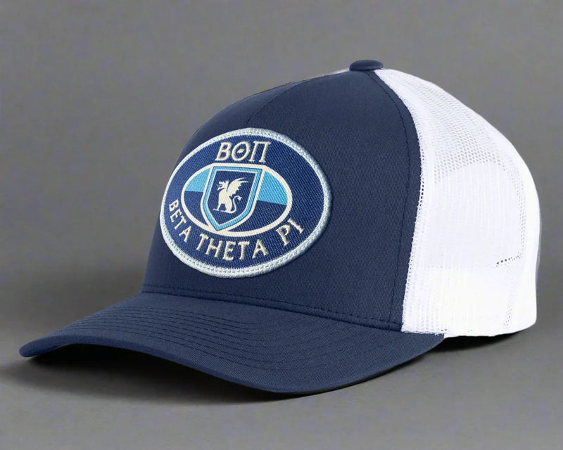 BETA THETA PI 5-Panel Frat Hat Navy