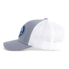 BETA THETA PI 6-Panel Curved Grey/White