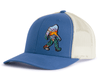 BIG FOOT SUN 6-Panel Low-Profile Snapback, Richardson 115 Blue