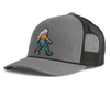 BIG FOOT SUN 5-Panel Rope Hat, Richardson 112 Grey