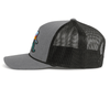 BIG FOOT SUN 5-Panel Rope Hat, Richardson 112 Grey