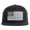 BIG USA FLAG 6-Panel Flat Black Camo - Tailgate Hats