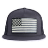 BIG USA FLAG 5-Panel Flat Charcoal - Tailgate Hats