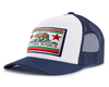 CALIFORNIA BEAR 6-Panel Snapback, Richardson 112 White