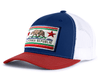 CALIFORNIA BEAR 6-Panel Snapback, Richardson 112 Blue